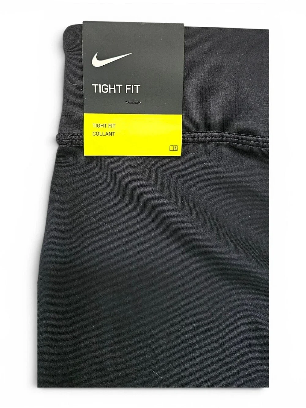 Nike Girls Training Tight Fit Leggings Black Graphic Size M NWT
